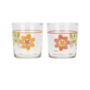 Bicchieri Thun da acqua Fiori e Fantasia, set 2 bicchieri Calici e Bicchieri