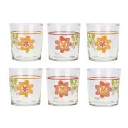 Bicchieri Thun da acqua Fiori e Fantasia, set 6 bicchieri Calici e Bicchieri