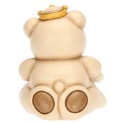 Buon Anno 2025 Thun, Teddy  in ceramica champagne Thun Natale Oggetti decorativi