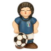 Calciatore Nazionale Italiana FIGC - Thun bimbo con pallone e maglia azzurra Thun Bomboniere