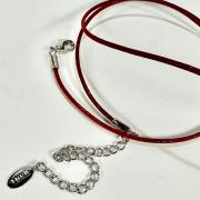 Collana per charm Thun Teddy on the road filo rosso completa di ciondolo albero di Natale Bigiotteria e Accessori Thun