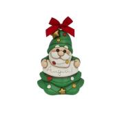 Gnomo Oliver Thun ad albero di Natale con scritta Auguri Thun Figure Fantastiche