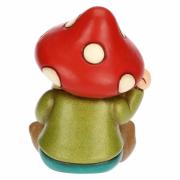 Gnomo Oliver Thun con cappello a forma di fungo Inverno Incantato Thun Figure Fantastiche