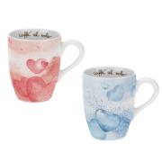 Mug Thun San Valentino set 2 tazze Tazzine CaffÃ¨ Mug Tazze e Zuccheriere