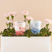 Mug Thun San Valentino set 2 tazze Tazzine CaffÃ¨ Mug Tazze e Zuccheriere