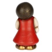 Presepe Classico Thun, Bimba con oca rosso Thun Presepe Natalizio