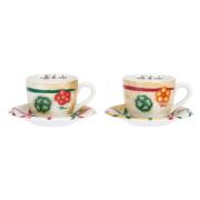 Tazza colazione Thun Codette, set 2 tazze Tazzine CaffÃ¨ Mug Tazze e Zuccheriere